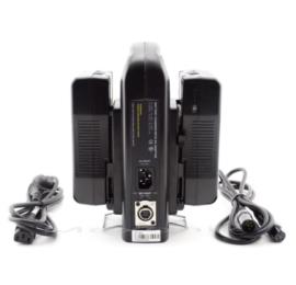 شارژر-رولکس-Rolux-Dual-channel-charger-for-camera-V-Lock-Batteries